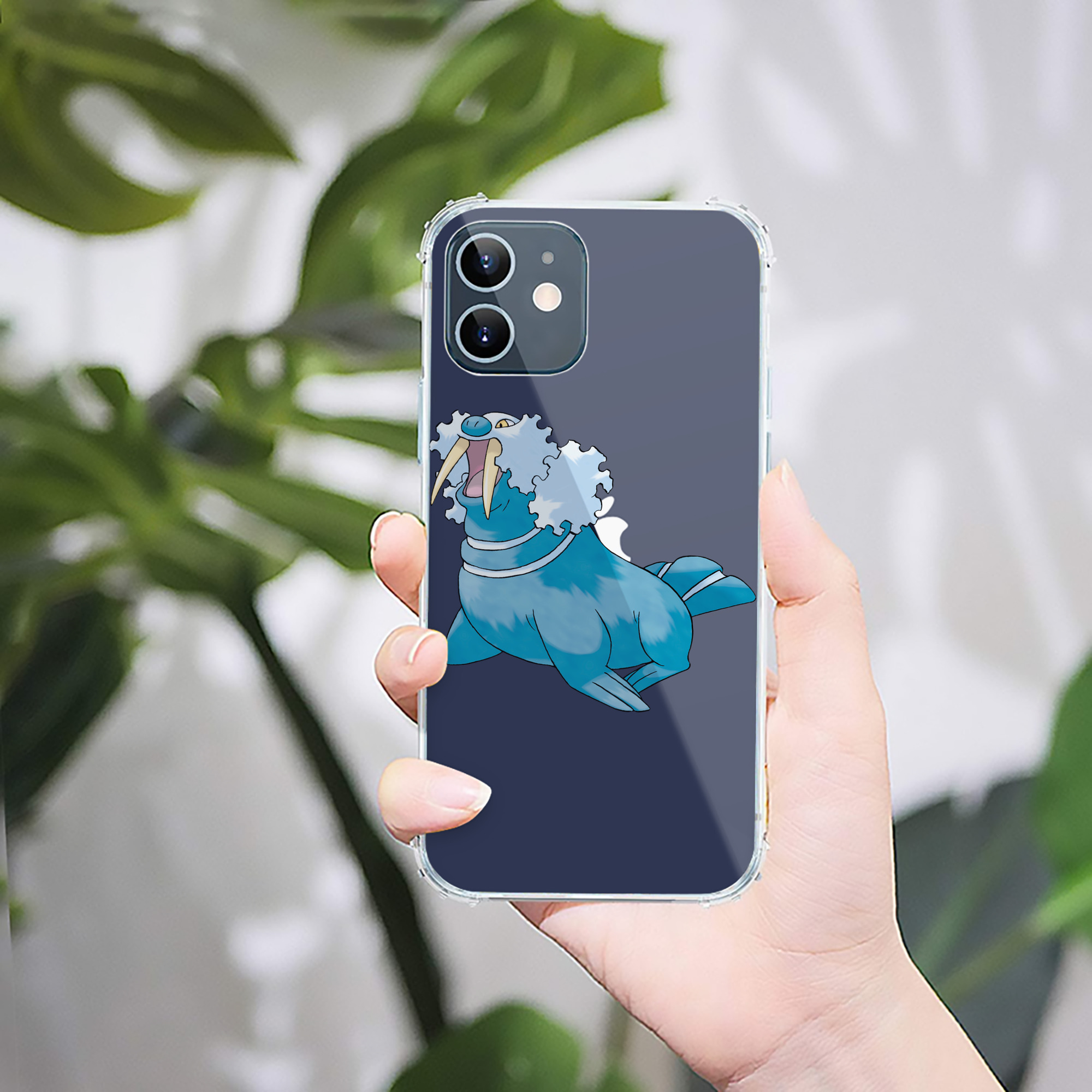 （画像用） ポケットモンスター Pokémon 【iPhone 12シリーズ対応】透明スマホケース（クリアソフトケース）